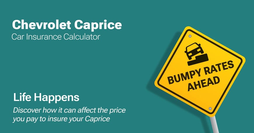 Chevrolet Caprice car insurance calculator image