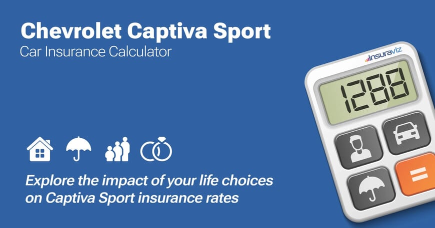 Chevrolet Captiva Sport car insurance calculator image