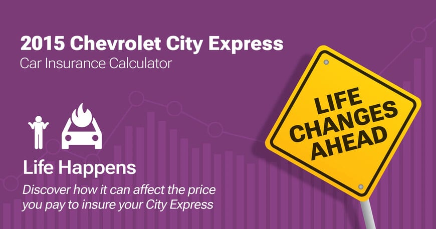 2015 Chevrolet City Express car insurance calculator image