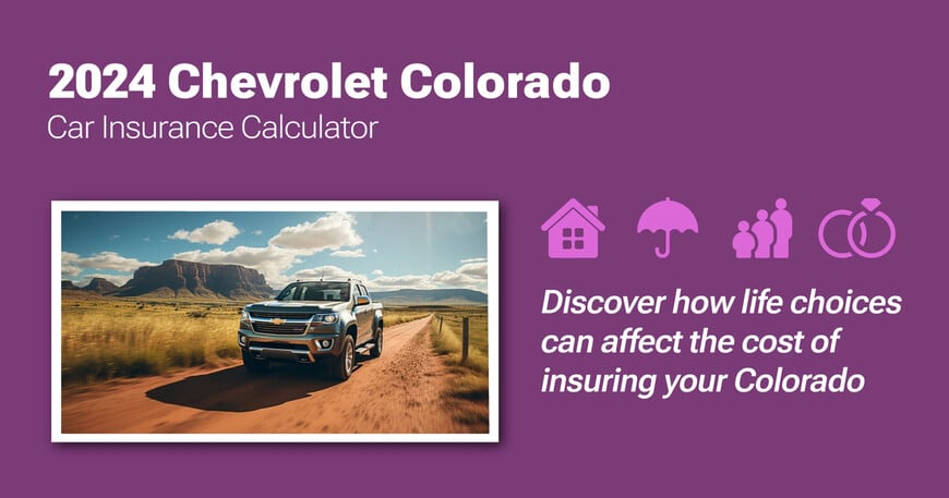 2024 Chevrolet Colorado car insurance calculator image