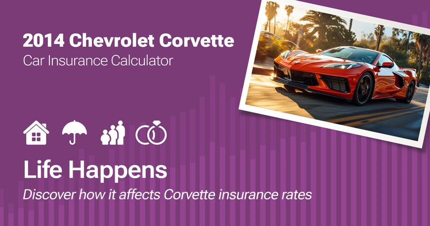 2014 Chevrolet Corvette car insurance calculator image