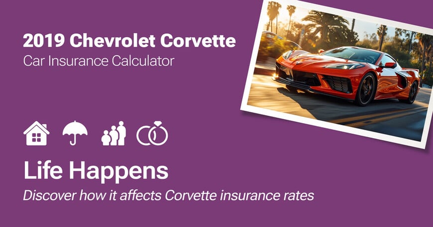 2019 Chevrolet Corvette car insurance calculator image