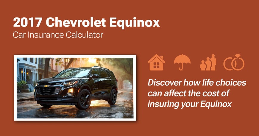 2017 Chevrolet Equinox car insurance calculator image