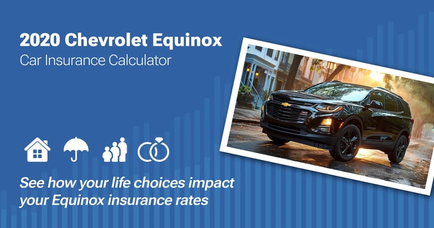 2020 Chevrolet Equinox car insurance calculator image