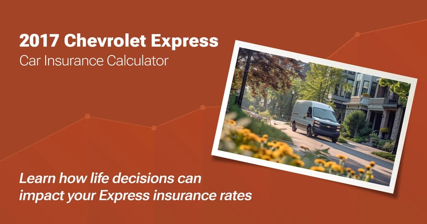 2017 Chevrolet Express car insurance calculator image