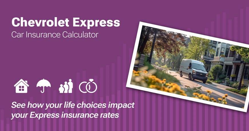 Chevrolet Express car insurance calculator image