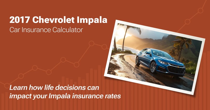 2017 Chevrolet Impala car insurance calculator image