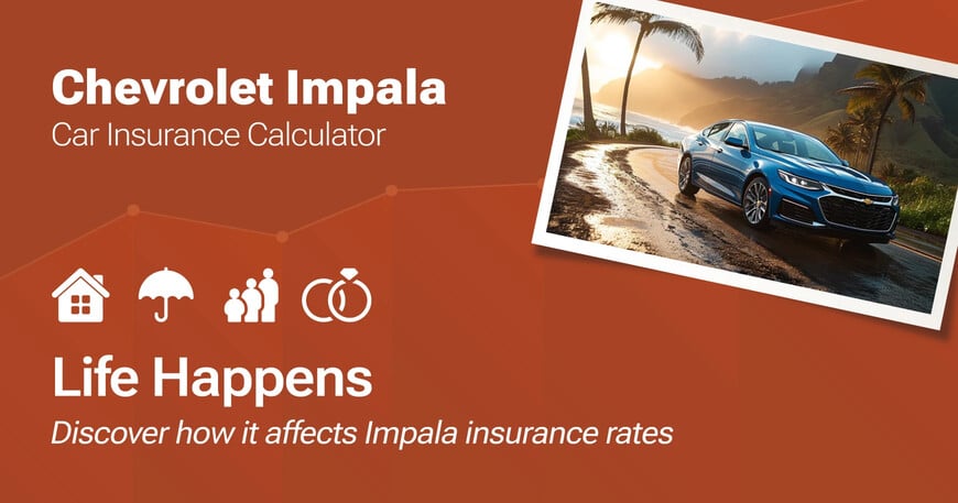 Chevrolet Impala car insurance calculator image