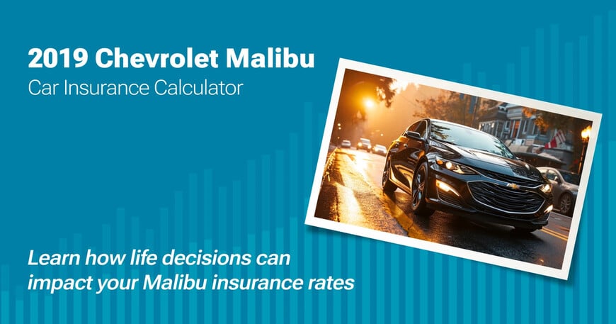 2019 Chevrolet Malibu car insurance calculator image