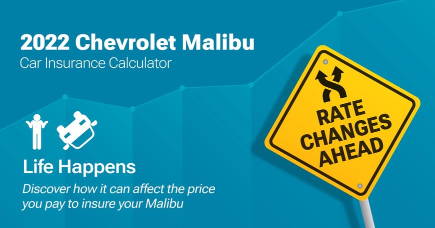 2022 Chevrolet Malibu car insurance calculator image
