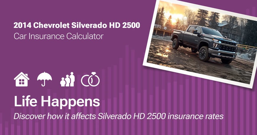 2014 Chevrolet Silverado HD 2500 car insurance calculator image