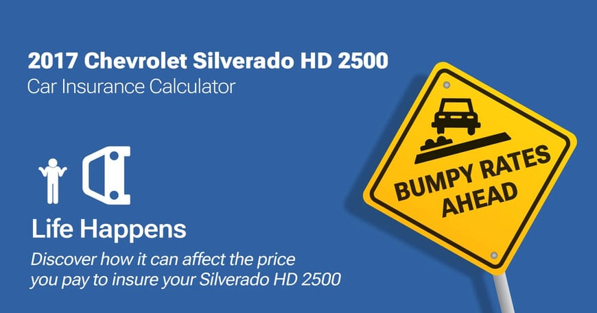 2017 Chevrolet Silverado HD 2500 car insurance calculator image