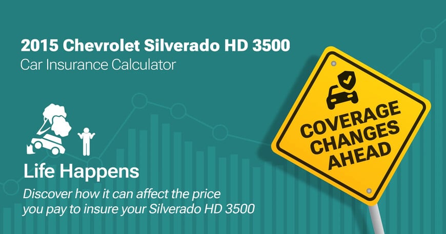 2015 Chevrolet Silverado HD 3500 car insurance calculator image