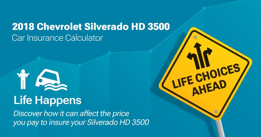 2018 Chevrolet Silverado HD 3500 car insurance calculator image