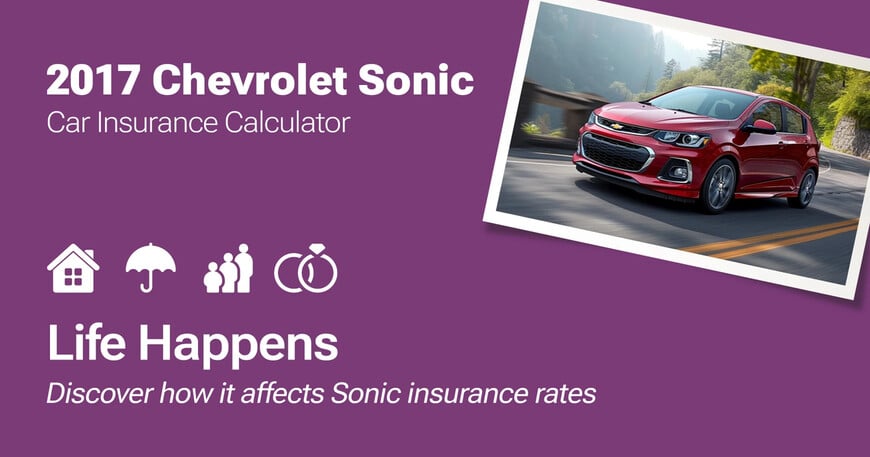 2017 Chevrolet Sonic car insurance calculator image