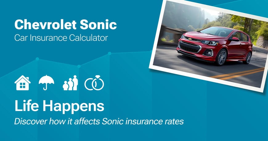 Chevrolet Sonic car insurance calculator image