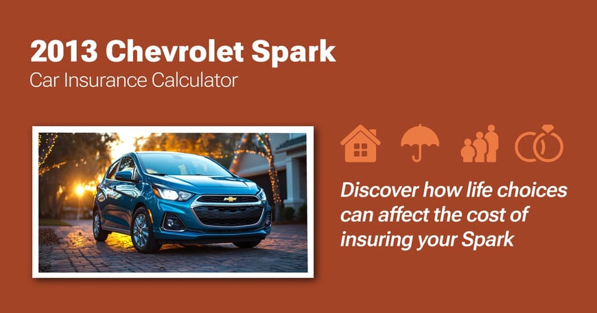 2013 Chevrolet Spark car insurance calculator image