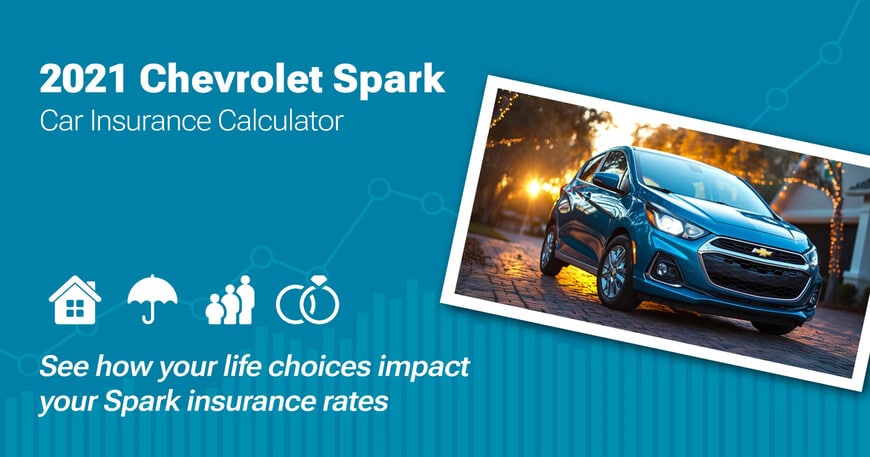 2021 Chevrolet Spark car insurance calculator image