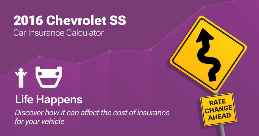 2016 Chevrolet SS car insurance calculator image