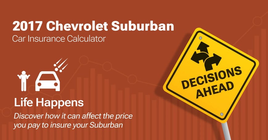 2017 Chevrolet Suburban car insurance calculator image