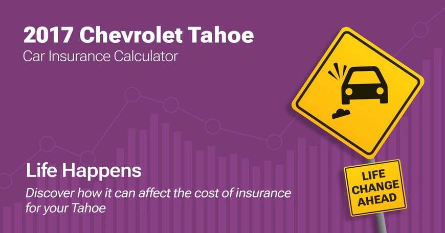 2017 Chevrolet Tahoe car insurance calculator image