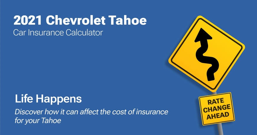 2021 Chevrolet Tahoe car insurance calculator image