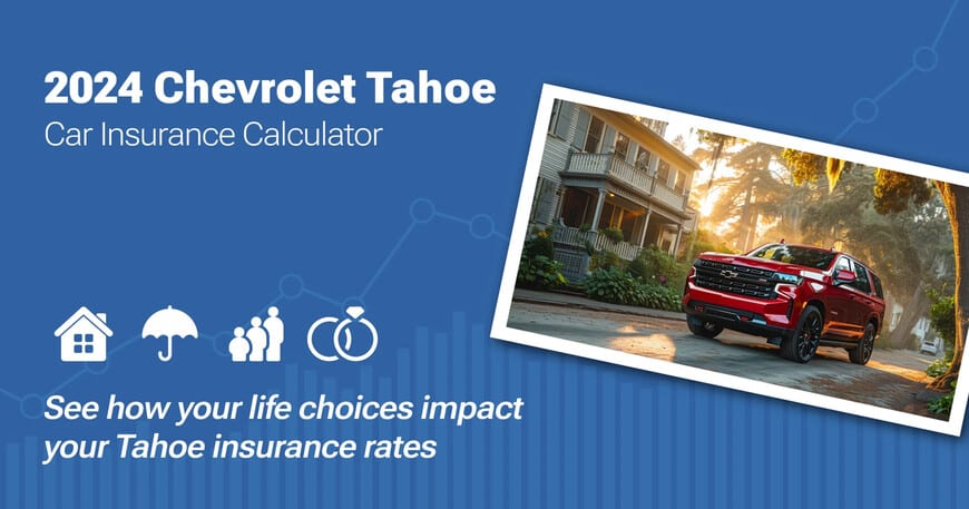 2024 Chevrolet Tahoe car insurance calculator image
