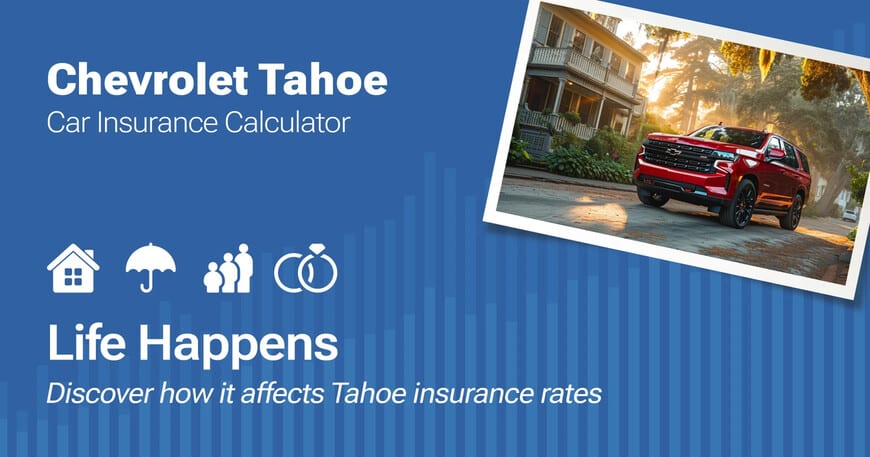 Chevrolet Tahoe car insurance calculator image