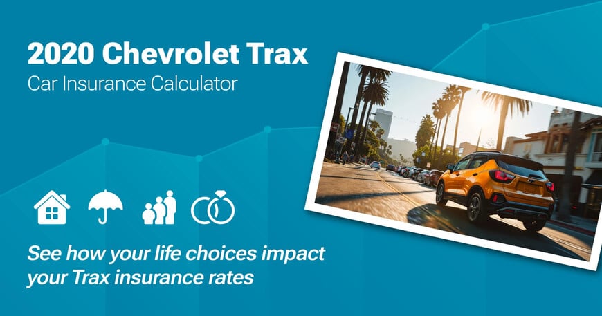 2020 Chevrolet Trax car insurance calculator image