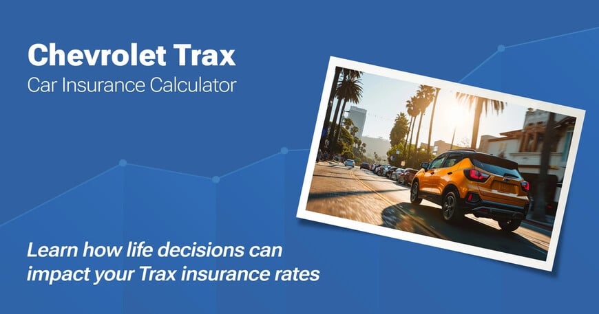 Chevrolet Trax car insurance calculator image