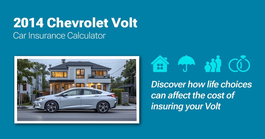 2014 Chevrolet Volt car insurance calculator image
