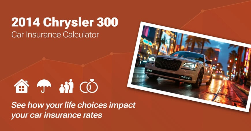 2014 Chrysler 300 car insurance calculator image
