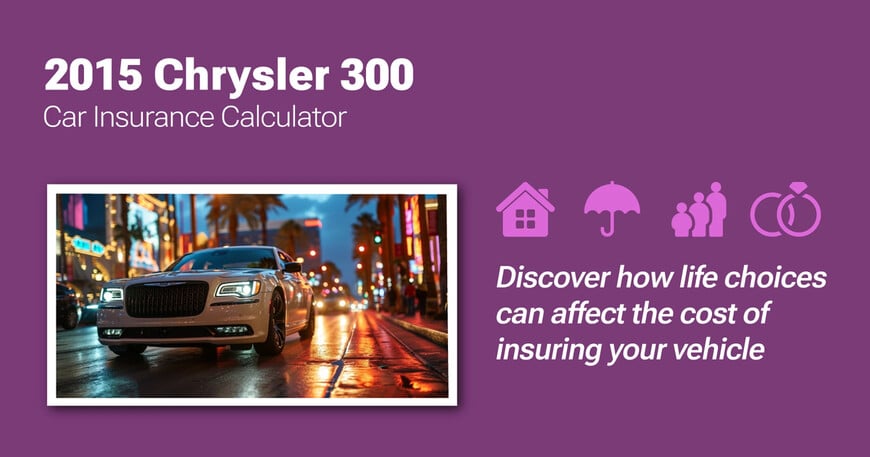 2015 Chrysler 300 car insurance calculator image