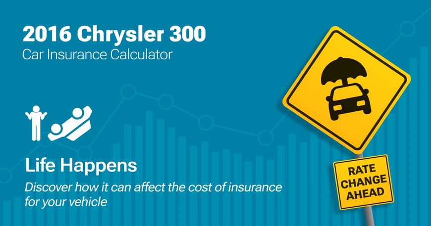 2016 Chrysler 300 car insurance calculator image
