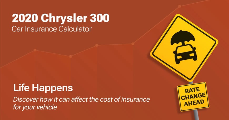 2020 Chrysler 300 car insurance calculator image
