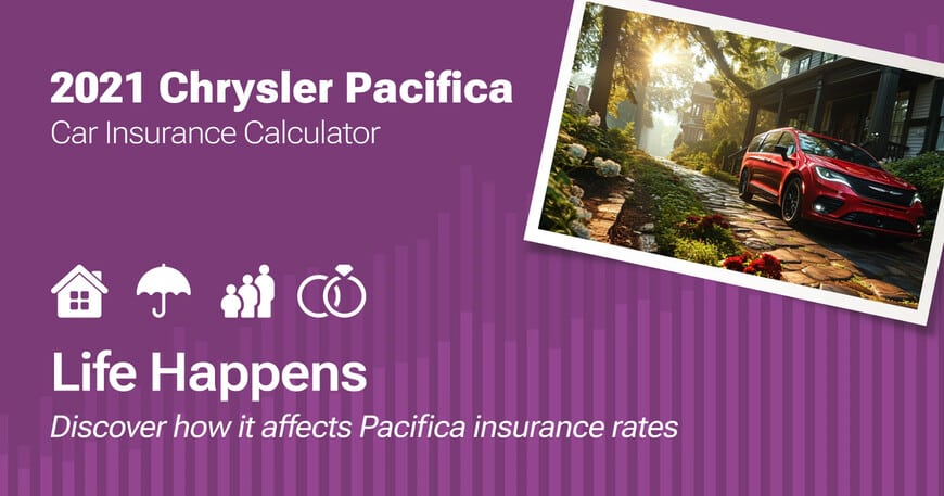 2021 Chrysler Pacifica car insurance calculator image