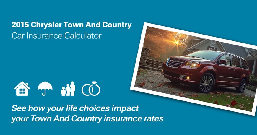 2015 Chrysler Town And Country car insurance calculator image