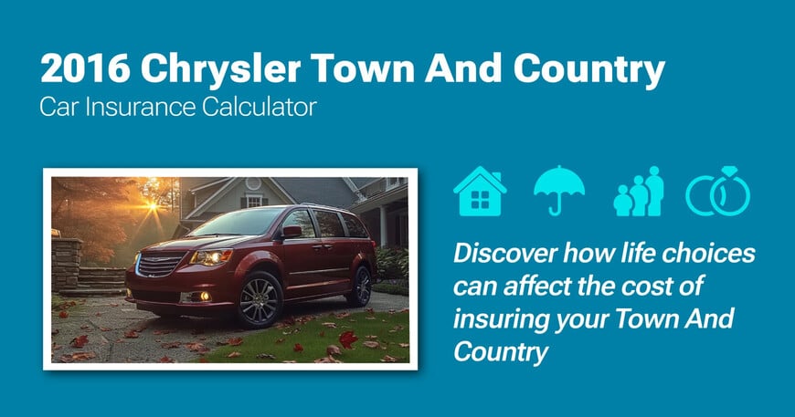 2016 Chrysler Town And Country car insurance calculator image