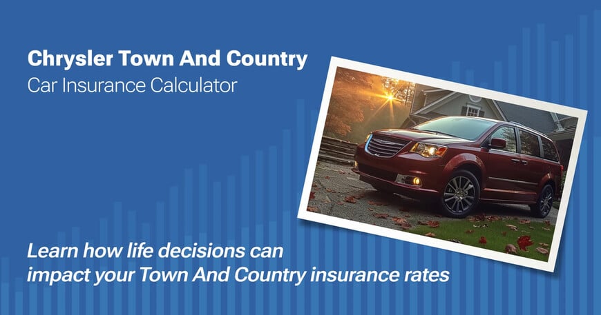 Chrysler Town And Country car insurance calculator image