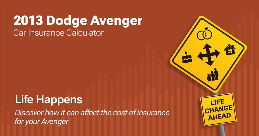 2013 Dodge Avenger car insurance calculator image