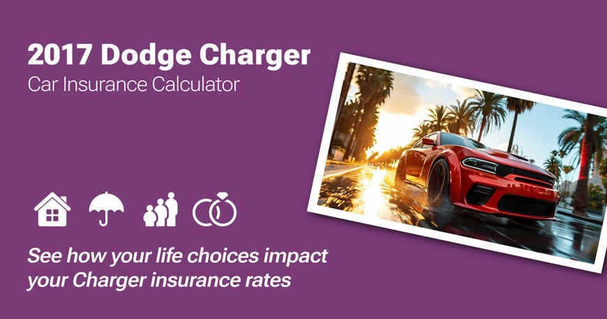2017 Dodge Charger car insurance calculator image