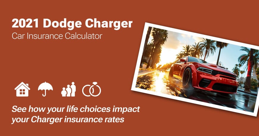 2021 Dodge Charger car insurance calculator image