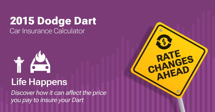 2015 Dodge Dart car insurance calculator image