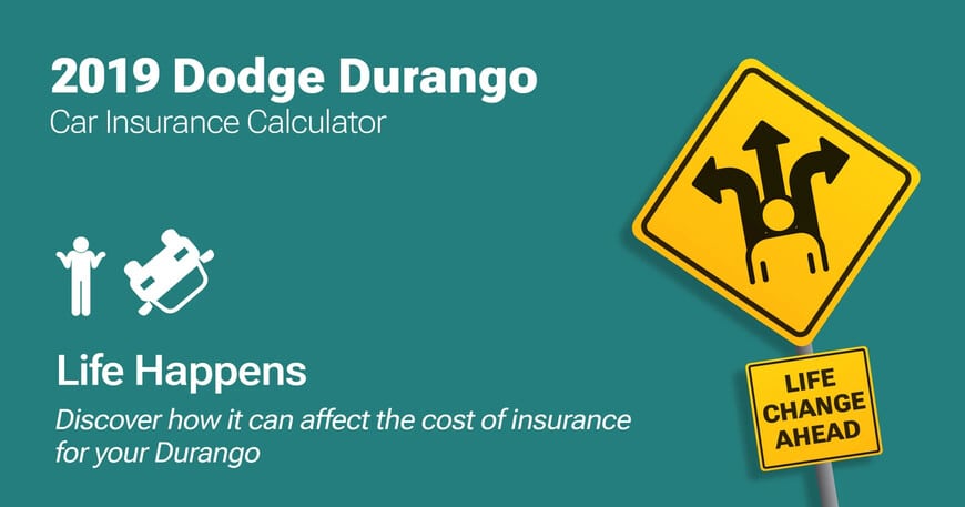 2019 Dodge Durango car insurance calculator image