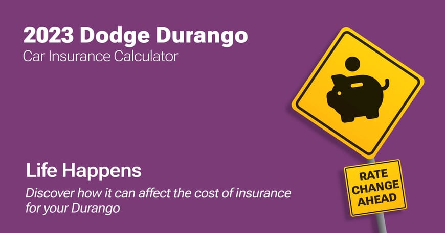 2023 Dodge Durango car insurance calculator image