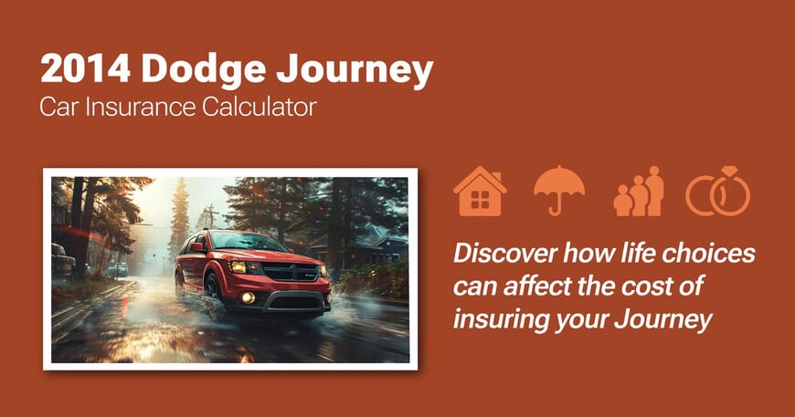 2014 Dodge Journey car insurance calculator image