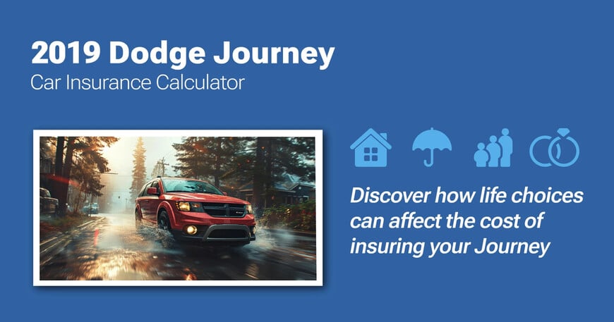 2019 Dodge Journey car insurance calculator image
