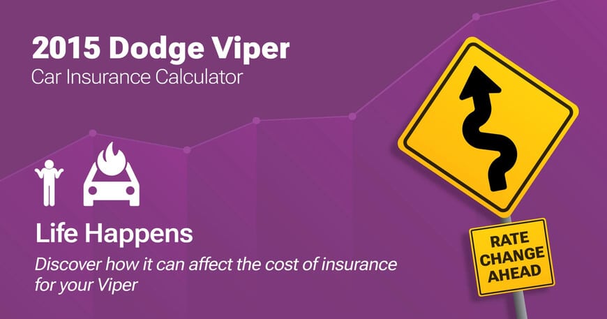 2015 Dodge Viper car insurance calculator image