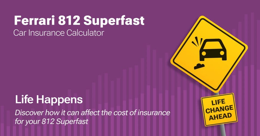 Ferrari 812 Superfast car insurance calculator image