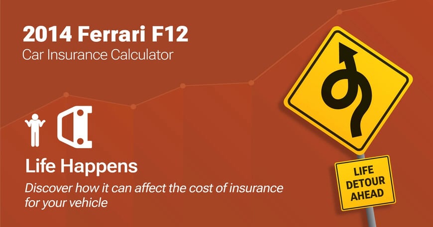 2014 Ferrari F12 car insurance calculator image